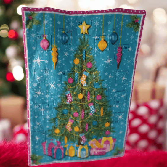 Bright Christmas Tree Advent Calendar