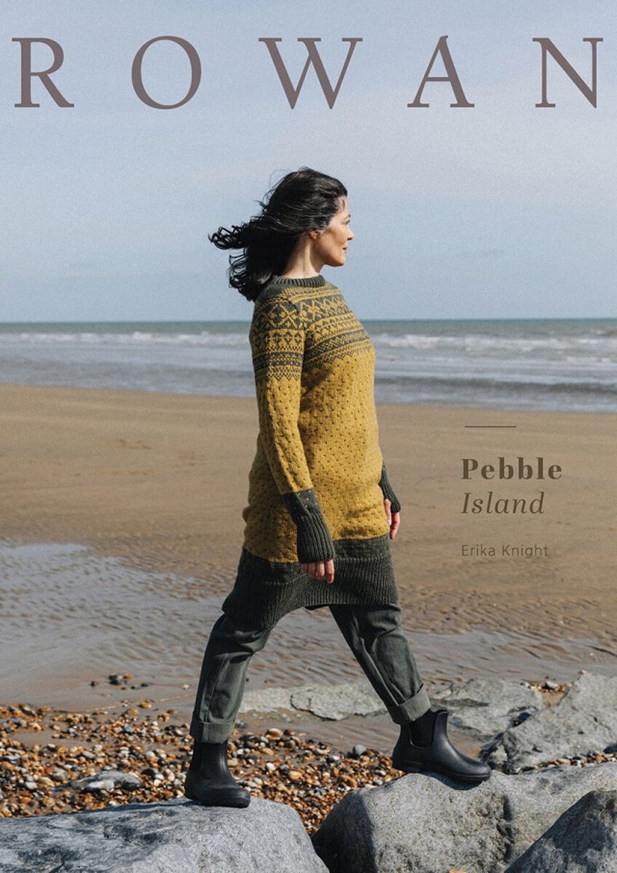 Rowan 'Pebble Island' Knitting Pattern Book by Erika Knight