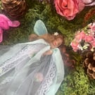 Ooak Baby Fairy, Polymer Clay, Fairy Gift, Sleeping Fairy