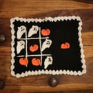 Handmade Crochet Halloween Tic-Tac-Toe Set