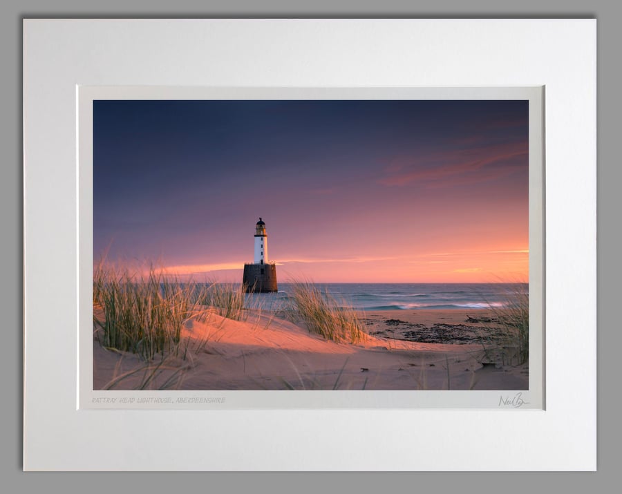 Rattray Head Lighthouse Aberdeenshire Scotland - A3 (50x40cm) Unframed Print