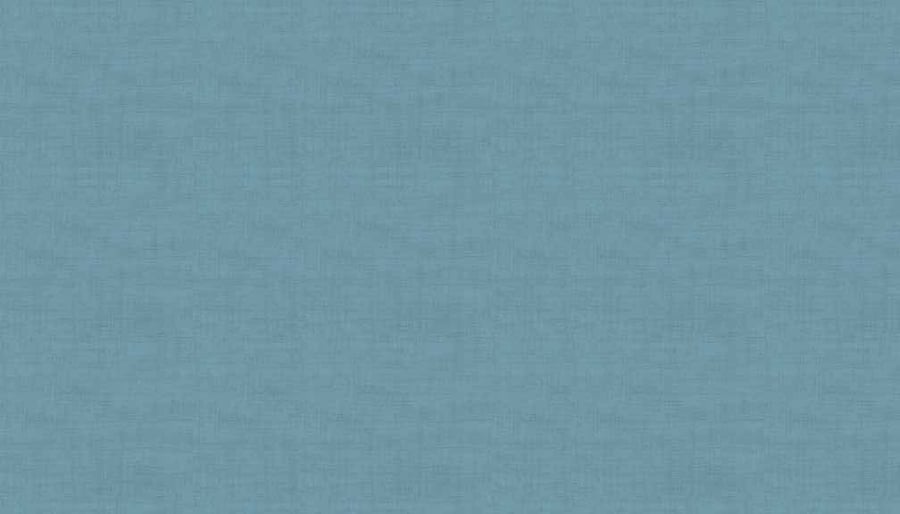 Fat Quarter Linen Texture Fabric from Makower in Chambray Blue.