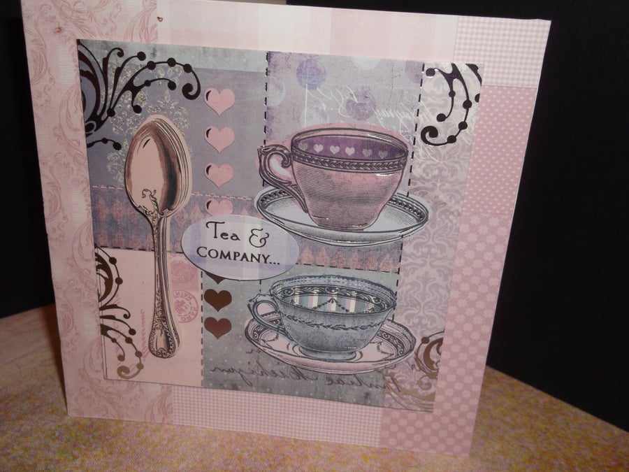TIME FOR TEA CARD