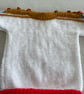 White jumper with coloured stripes  - Image 5