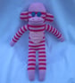 Sock monkey Loulou CE certified - Image 2