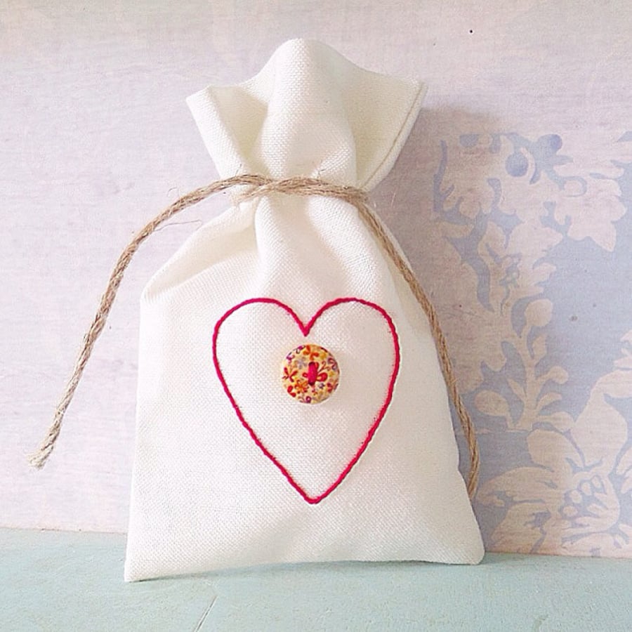 Gift Bag. Ring Bag. Trinket Bag. Keepsake Bag. Jewellery Bag. Potpourri Bag.