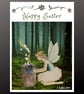 Personalised Easter Card Plantable Seeded Option Fairy Fairycore Fae Faerie