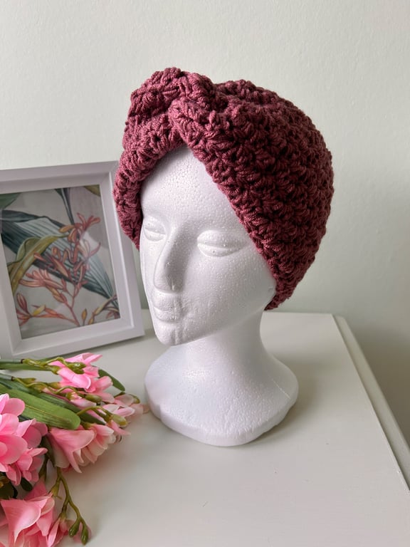 Cosy Crochet Twist Headband