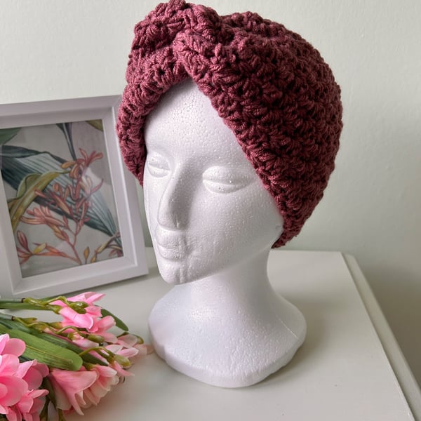 Cosy Crochet Twist Headband