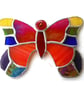 Giant Butterfly Garden Decoration Stained Glass Suncatcher - Image 3