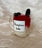 Vampire Latte Candle – Gothic Halloween Coffee Mug Decor - Image 3