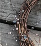 Twinkly Rustic Christmas wreath - Tis Almost the season  - Image 2