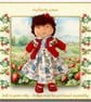Reserved for Claire -Doll - Ruby Rutherford -  a handcrafted Mulberry Green doll - Image 1
