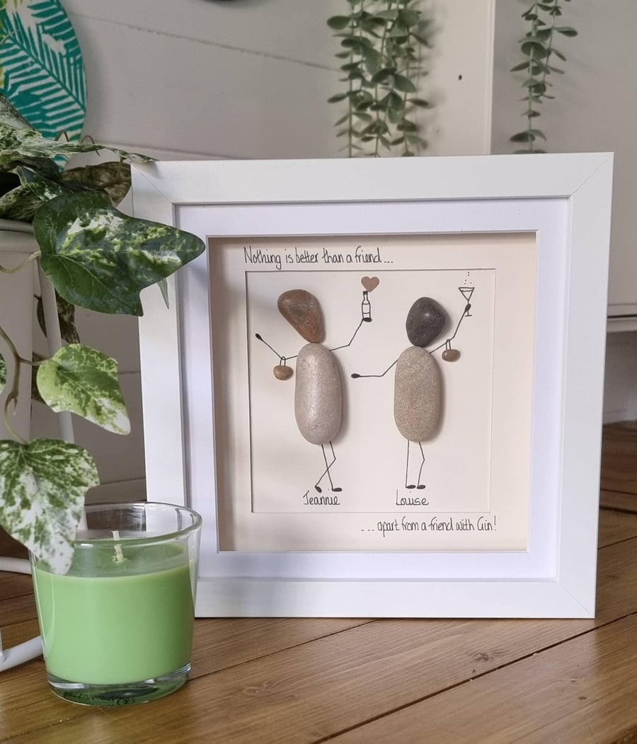 Personalised Friends Picture 8"x8"