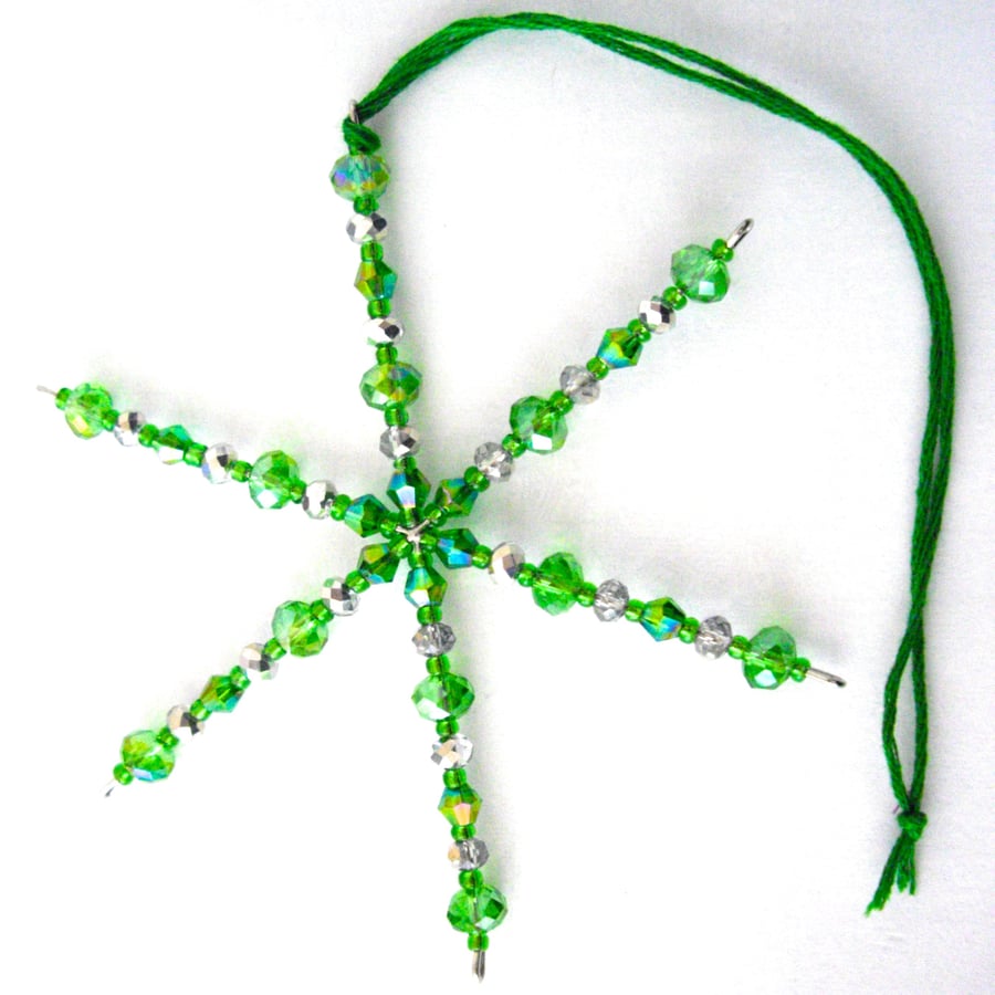 Crystal Snowflake - Star Decoration