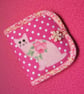 Pink Spotty Cat Needle Case - Image 1