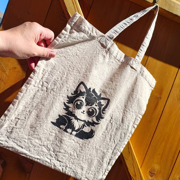Hand painted tote bags 