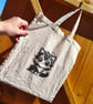 Hand painted tote bags 