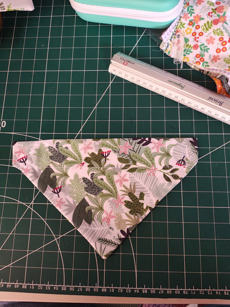 Handmade dog bandana 