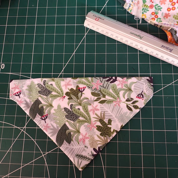 Handmade dog bandana 