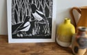 Linocut prints