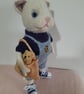 knitted kitten doll, dotpebblesknits design, Kitten Kids  - Image 5