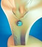 Circular Spiral Wave Enamel Pendant - Image 3