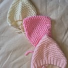 Mossy Baby Pixie Bonnets