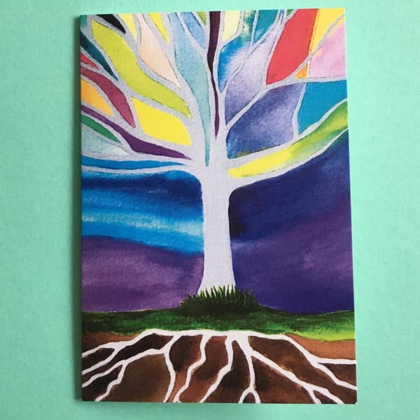 Cool shades 6x4 greeting card