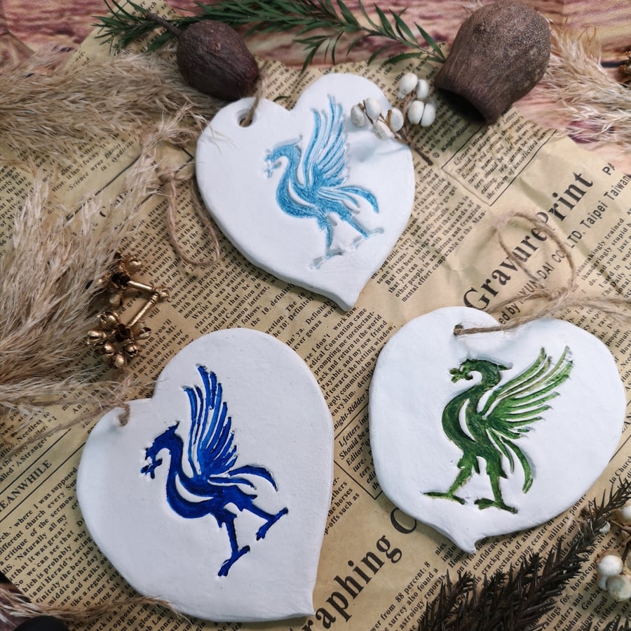 Clay Liver Bird Hearts