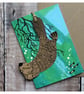 'Beaver' Wildlife Tag Card (includes charity donation)