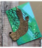 'Beaver' Wildlife Tag Card (includes charity donation) - Image 1