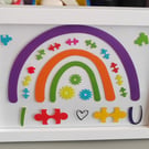 Autism Themed Frame 