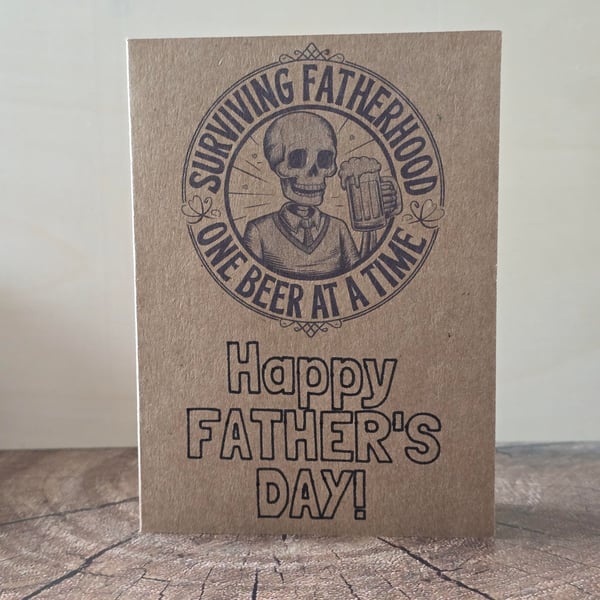 Surviving Fatherhood Father's Day Card