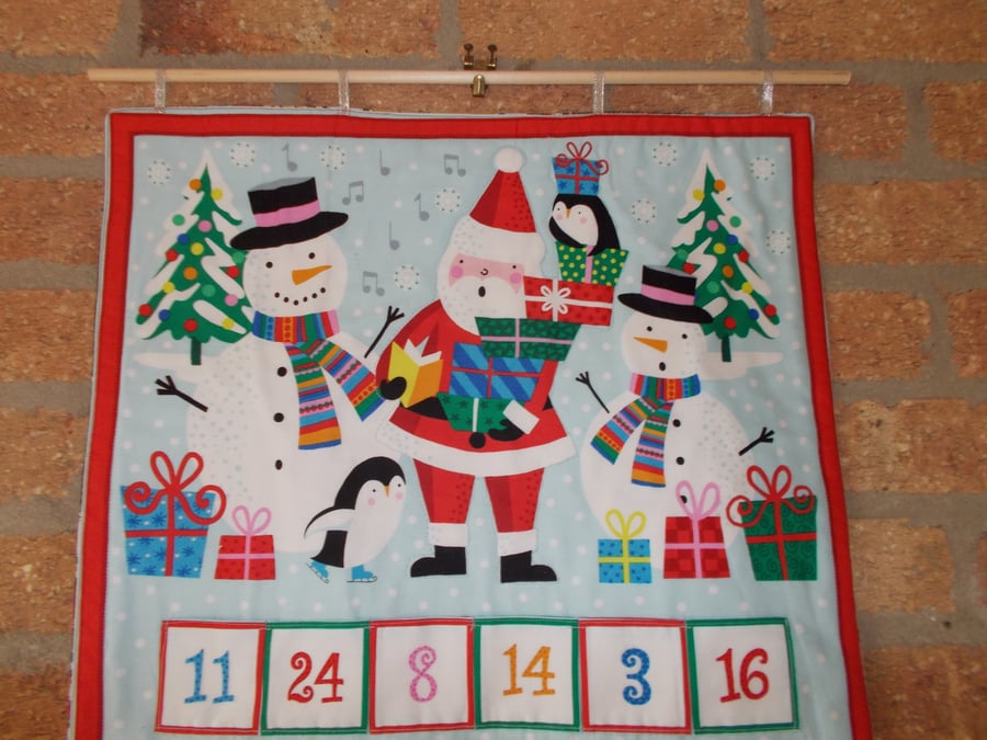 Advent Calendar - Snowmen and Santa