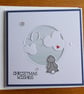 Christmas Card - Rabbit With Clouds - Icy Blue - Christmas Wishes - Image 7