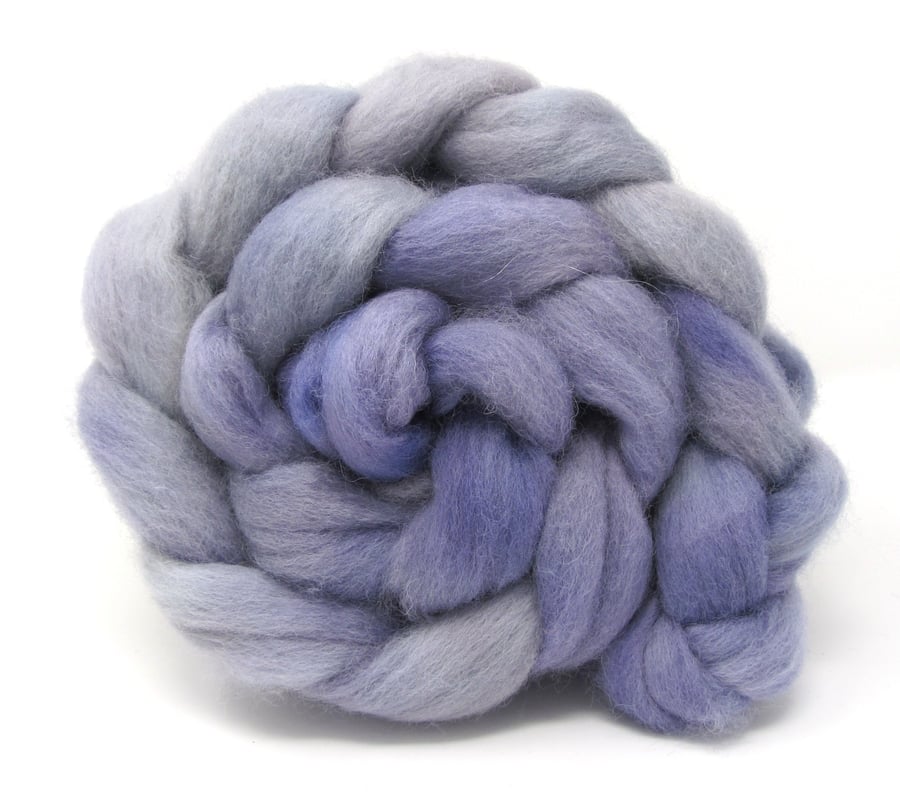 Shropshire Combed Wool Top Hand Dyed 100g SH05 Felting Spinning Yarn