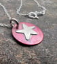 Copper and Silver Star Necklace - Image 5