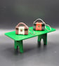 Miniature Polymer Clay Handbag, 1:12 Dollhouse Accessory, Fashion Cake Topper - Image 2