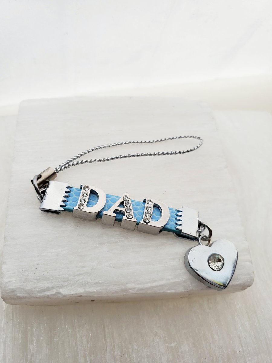 Dad phone charm father's gift 