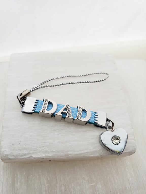 Dad phone charm father's gift 