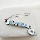 Dad phone charm father's gift 