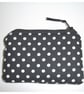 Black and White Polka Dot Purse - Image 3