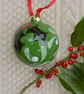 Holly and Mistletoe Bauble - Image 6