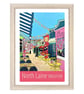 Brighton North Laine travel poster print by Susie West - Image 3