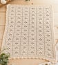 Handmade Crochet Baby Blanket - Soft Peach Baby Blanket - Baby Shower Gift 
