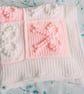 Bow baby girl crochet blanket - Image 2