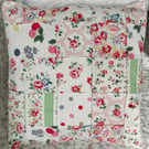   Patchwork Cushion In Cath Kidston Fabrics