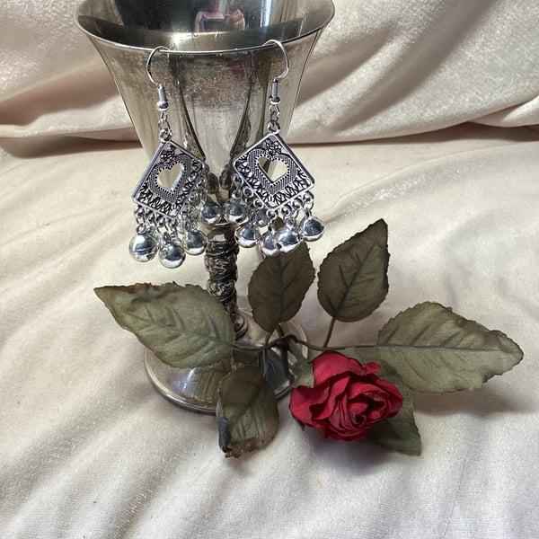  Witches Bell Chandelier earrings. Free Postage. 5