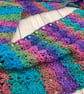 Rainbow Infinity Scarf - Handmade Crochet Scarves - Christmas Gifts for Her - Image 7